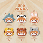 Cute Red Panda in Hat Patch Embroidered Patches - Multiple Designs Available - CheerCove