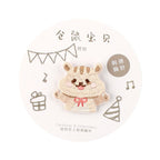 Embroidered Pins of Hamster