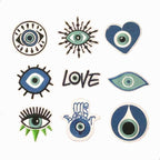 Evil Eye Patches (Iron-On)