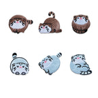 Chunky Blue Cat Patches(Stick-On)