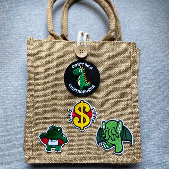 Green Animals Patches (Iron-On)