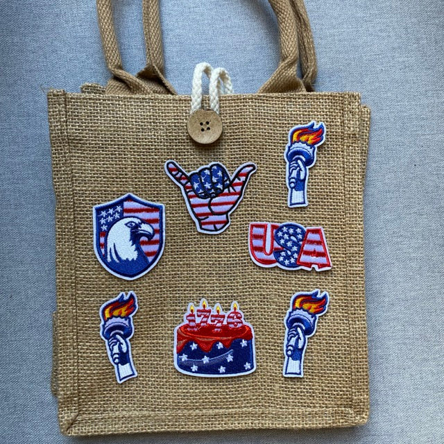 American Memorial Day ② Patches (Iron-On)