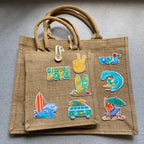 Beach Vacation Patches (Iron-On)
