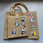Panda ② Patches (Iron-On)
